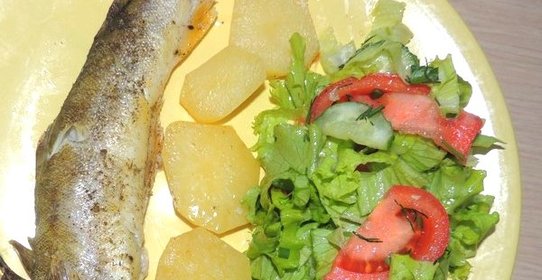 Навага в духовке