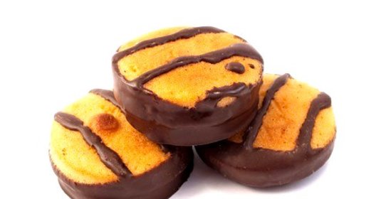 Медовое печенье с шоколадной глазурью