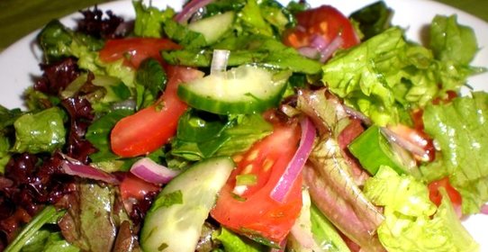 Салат к запеченной курице