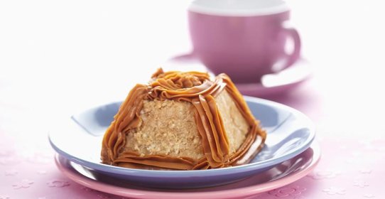 Пасха с вареным сгущенным молоком