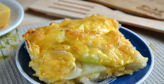 Кабачки с сыром в духовке