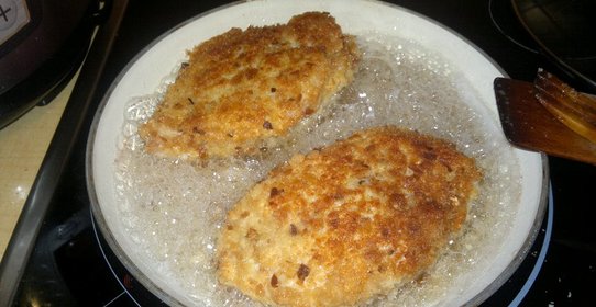 Куриные грудки с грибной начинкой