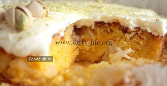 Праздничный морковный пирог с ананасами и крем-чизом