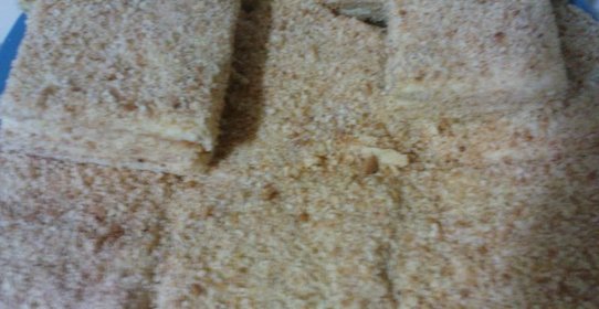 Пирожное с творожным суфле