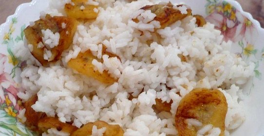 Банановый рис