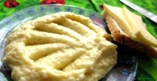 Пюре из цветной капусты диетическое