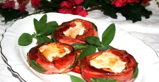 Медальоны из лосося