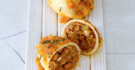 Фаршированные кальмары