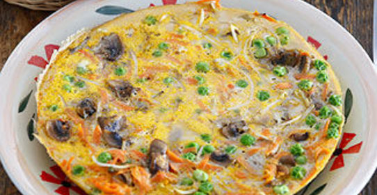 Паровой омлет в мультиварке