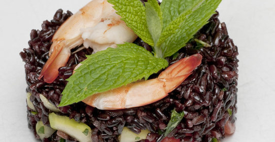 Салат из дикого риса