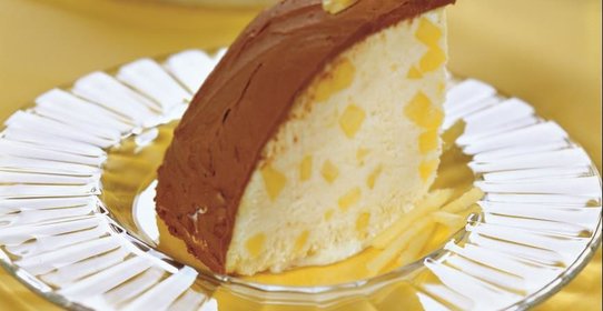 Ананасовый торт-мороженое