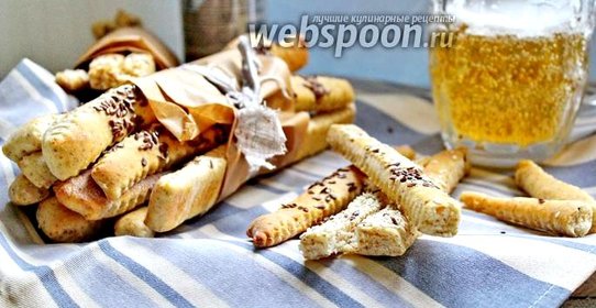 Хлебные палочки с отрубями