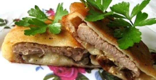 Отбивная в тесте