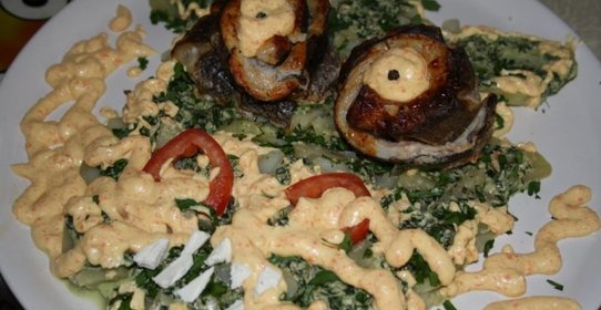 Новогоднее рыбное жаркое Оскал дракона