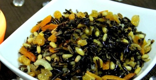 Салат из дикого риса