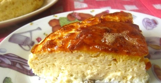 Омлет с сыром в духовке