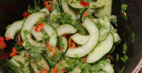 Салат Из Огурцов