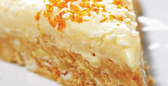 Холодный чизкейк с белым шоколадом