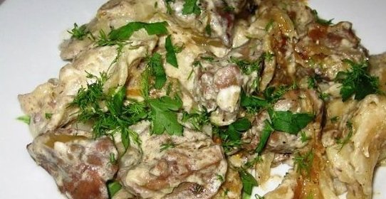 Вареники с картошкой в горшочках