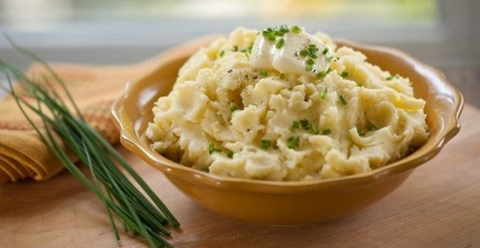 Картофельное пюре с травами