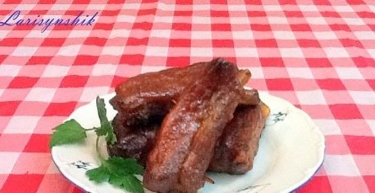 Ребрышки свиные по-канадски