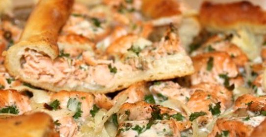 Рыбная пицца