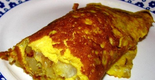 Омлет с сыром