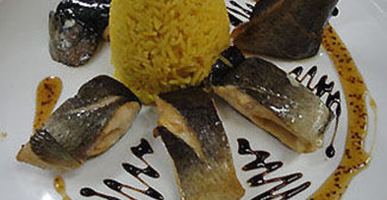 Речная форель с розмарином и тимьяном