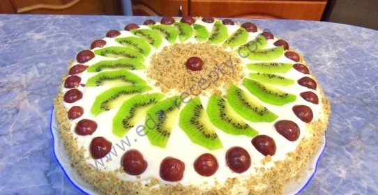 Торт Фруктовая фантазия