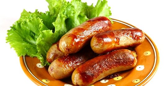 Сардельки в микроволновке