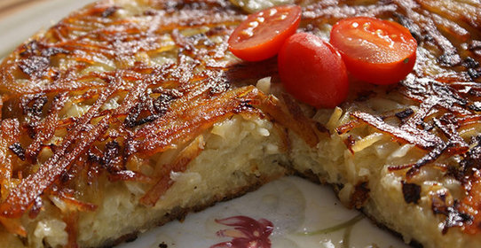 Картофельная запеканка с сыром