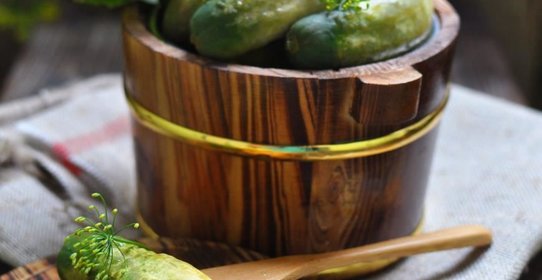 Огурчики малосольные