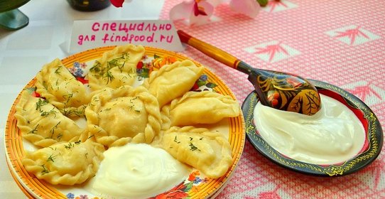 Вареники с картофельным пюре