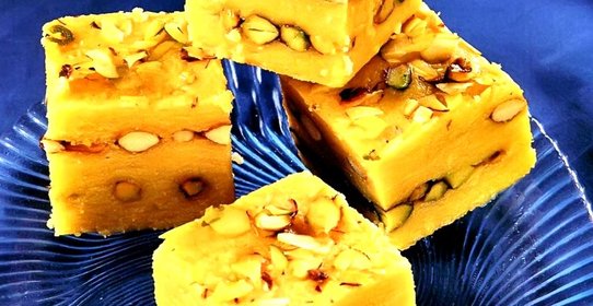 Молочный шербет с арахисом