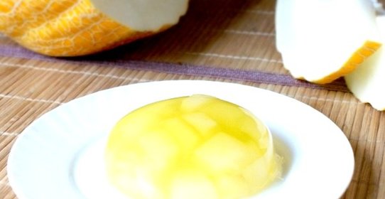 Желе из дыни