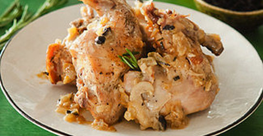 Кролик по-шотландски в мультиварке