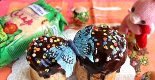 Пасхальные куличи нежные