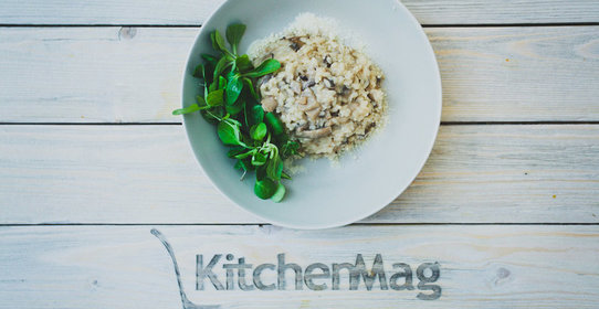 Ризотто с шампиньонами: пошаговый рецепт