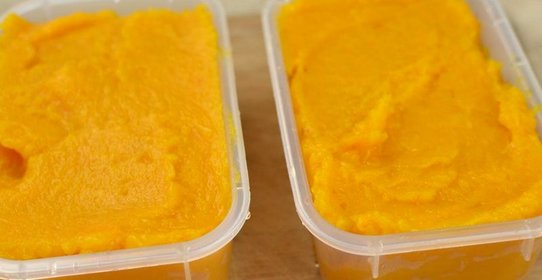 Пюре из тыквы