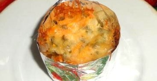 Жульен с ананасом