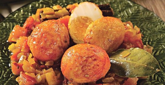 Карри из яиц