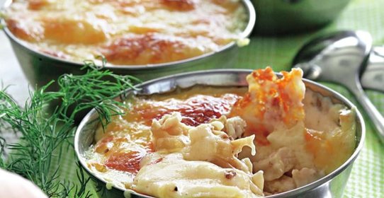 Куриный жюльен с грибами