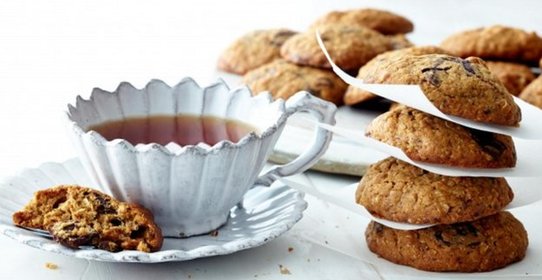 Печенье из киноа и шоколада