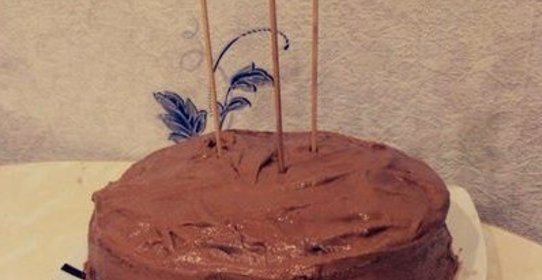 Нежный шоколадный торт