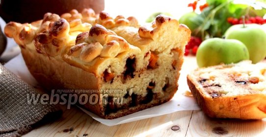 Пирог с тыквой и шоколадом