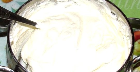 Крем творожно-сливочный