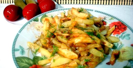 Жареный картофель