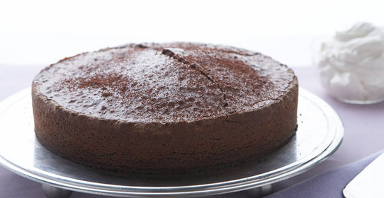 Шоколадный пирог без муки