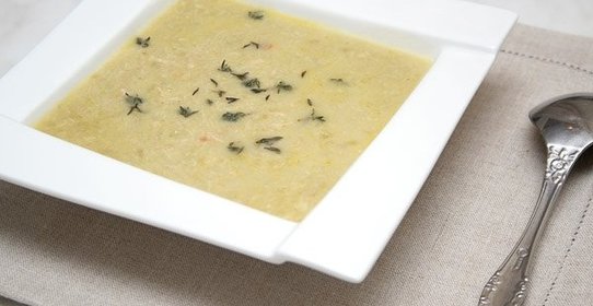 Крем-суп из курицы
