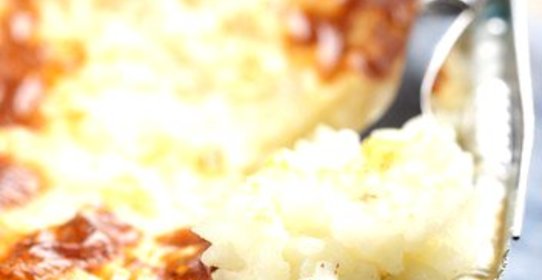 Печеный рисовый пудинг